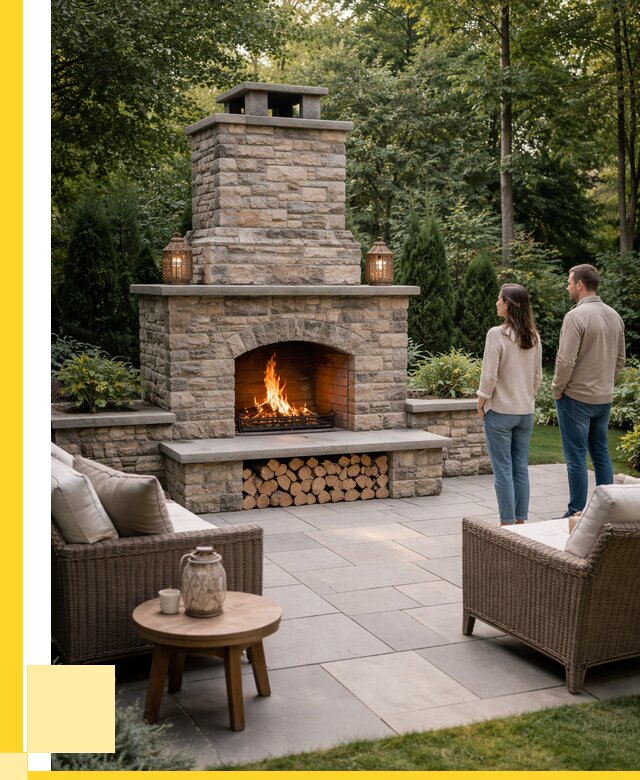 Уличные камины из кирпича в Печоре от 152730 р. | ЭриданПчр