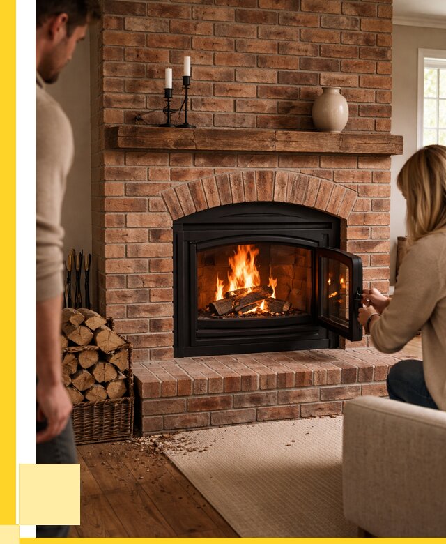 Кирпичные камины под ключ в Печоре от 152730 р. | ЭриданПчр