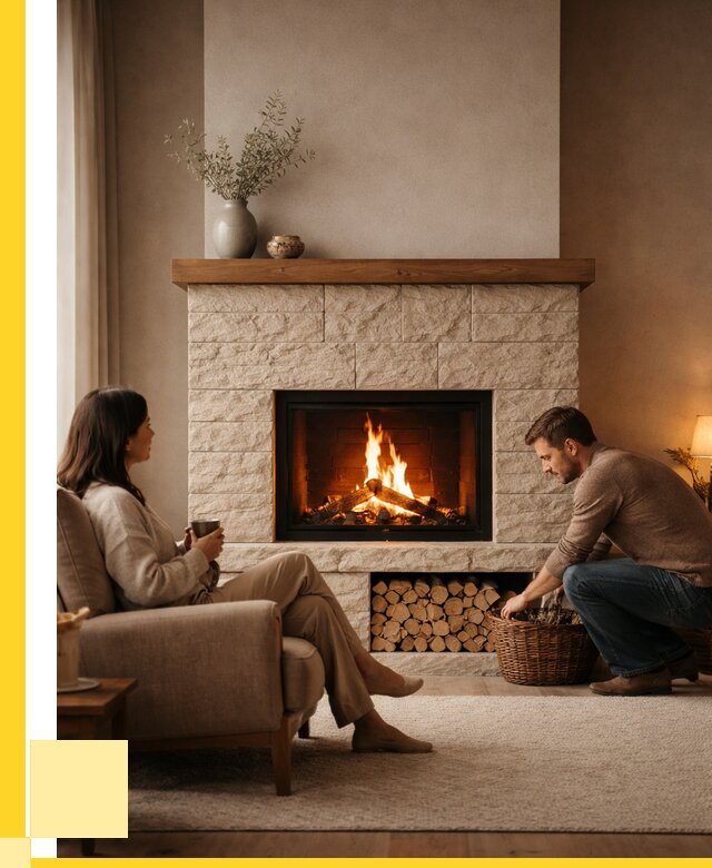 Камины для дома в Печоре под ключ от 152730 р. | ЭриданПчр