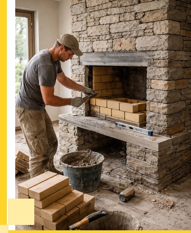 Кладка каминов и камина в Печоре от 25455 р. ЭриданПчр