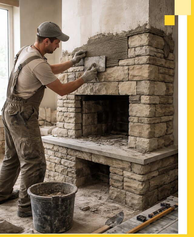 Строительство каминов под ключ в Печоре от проектирования до монтажа