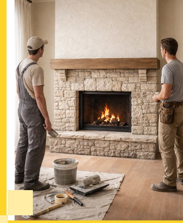 Отделка каминов в Печоре от 6618 р. под ключ | ЭриданПчр