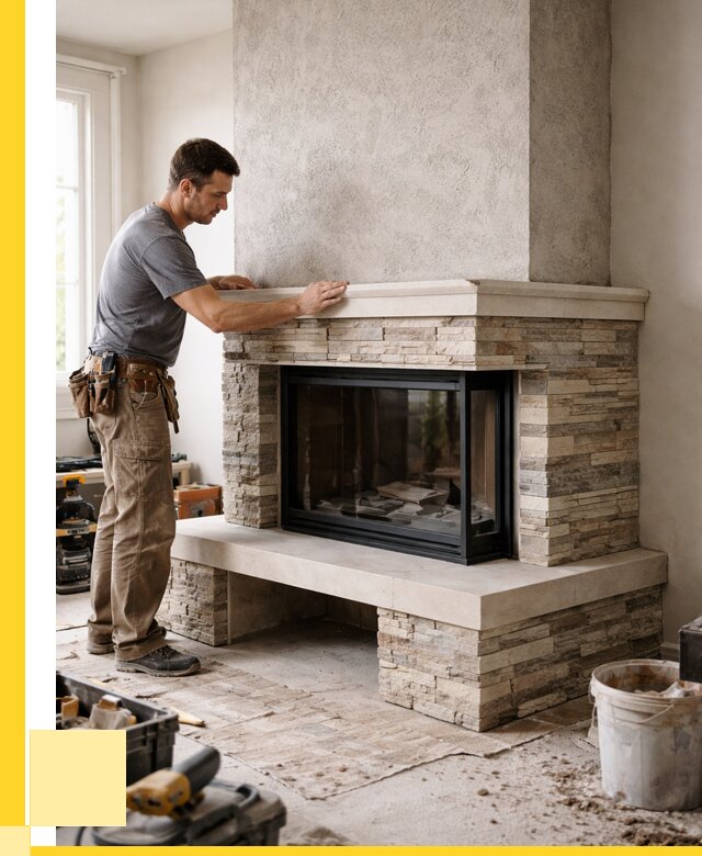 Изготовление каминов под ключ в Печоре от 152730 р. | ЭриданПчр