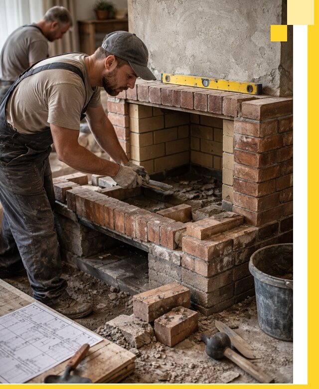 Изготовление и установка каминопечей под ключ в Печоре