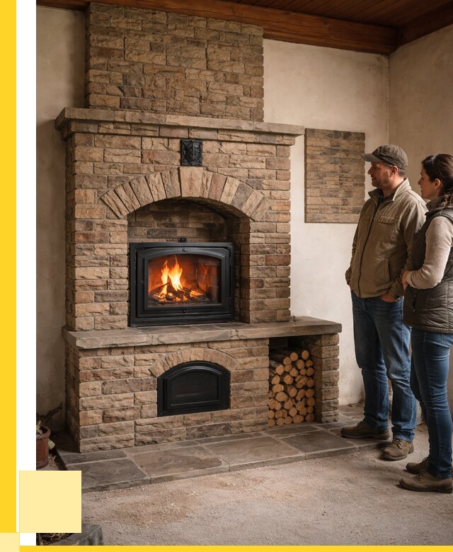 Кирпичная печь под ключ в Печоре от 152730 р. | ЭриданПчр