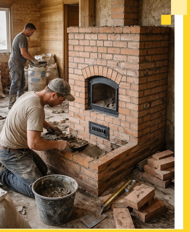 Профессиональное строительство печей в Печоре под ключ