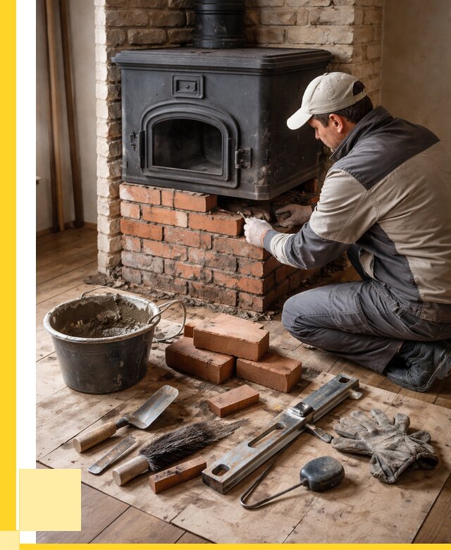 Ремонт печей в Печоре от 12218 р., услуги печника ЭриданПчр