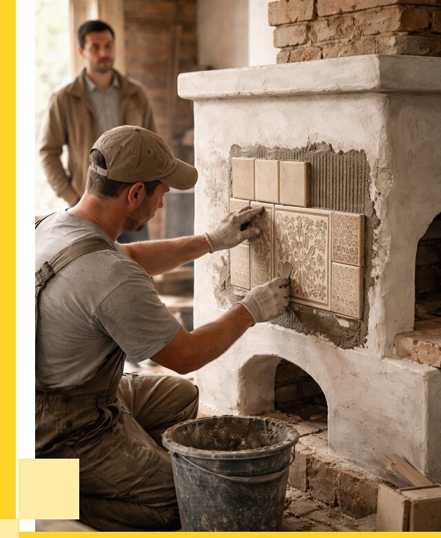 Отделка печей и банных печей в Печоре от 35637 р. | ЭриданПчр