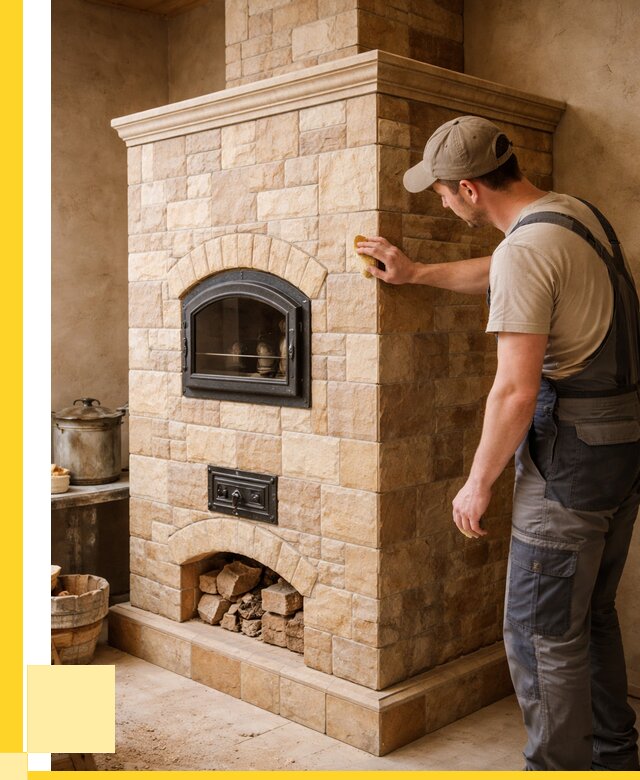 Облицовка печей в Печоре от 4582 р. под ключ | ЭриданПчр