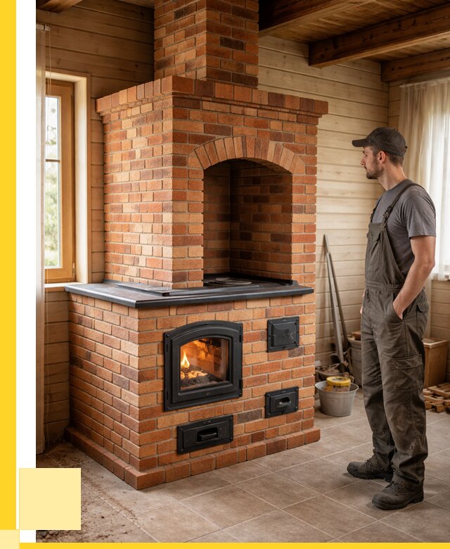 Кирпичные печи в Печоре: купить от 152730 р. | ЭриданПчр