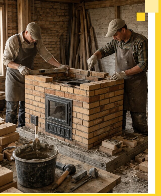 Изготовление и установка варочных печей под ключ в Печоре