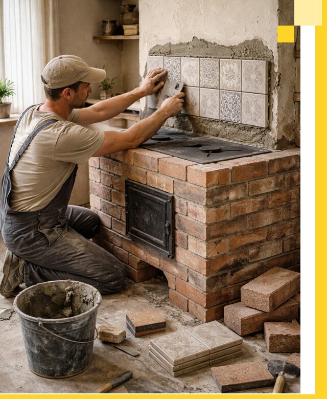 Печи с плитой на заказ монтаж гарантия и сервис в Печоре