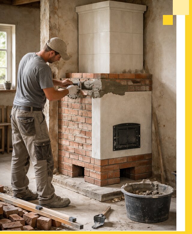 Изготовление и установка печей-голландок под ключ в Печоре