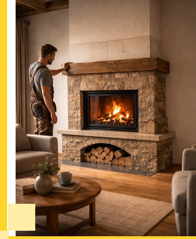 Печи камины для дома под ключ в Печоре от 56001 р. | ЭриданПчр