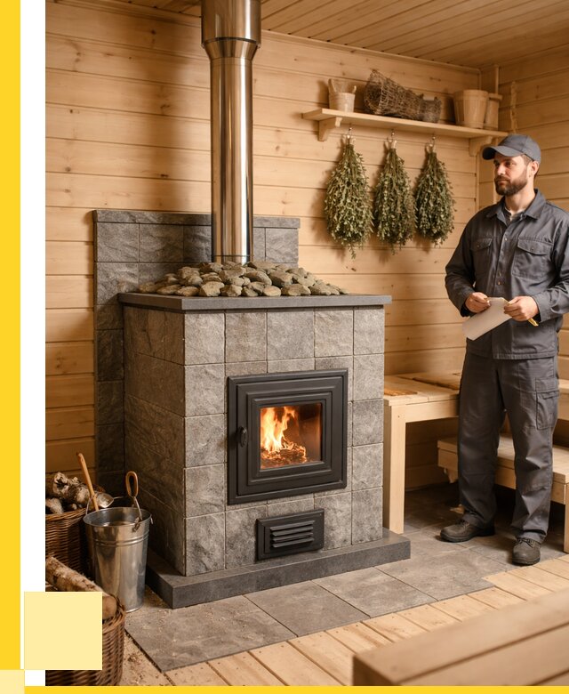 Печи для бани под ключ в Печоре от 122184 р. | ЭриданПчр