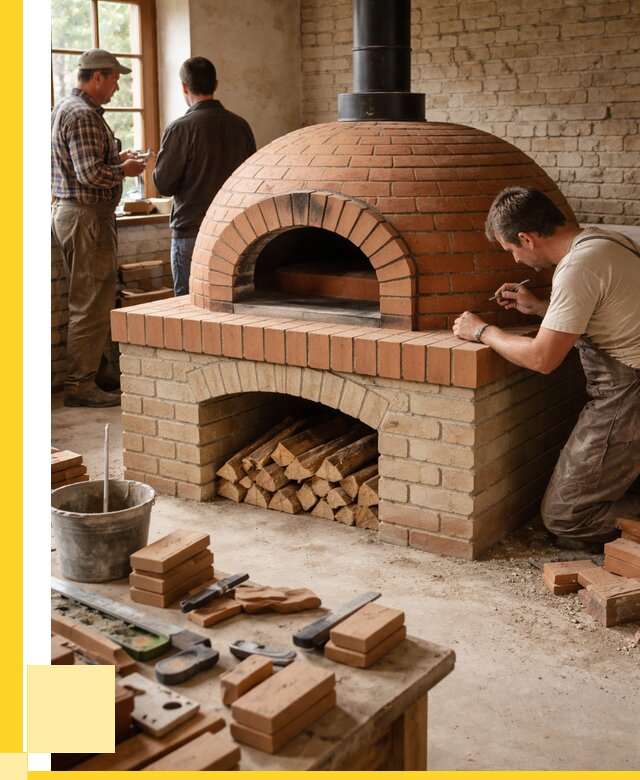 Помпейская печь дровяная для пиццы в Печоре | ЭриданПчр от 203640 р.