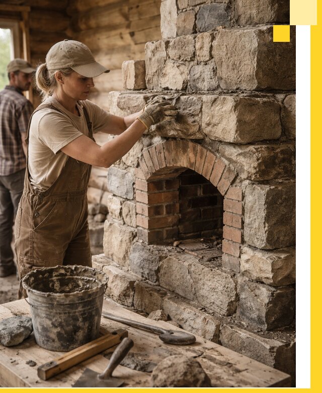 Каменные печи на заказ и монтаж в Печоре, долговечные решения