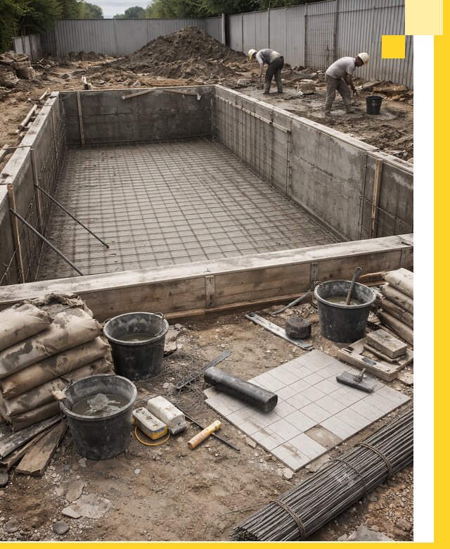 Строительство бассейнов под ключ в Печоре, дизайн и монтаж