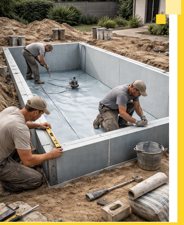 Профессиональный монтаж бассейнов под ключ в Печоре с гарантией