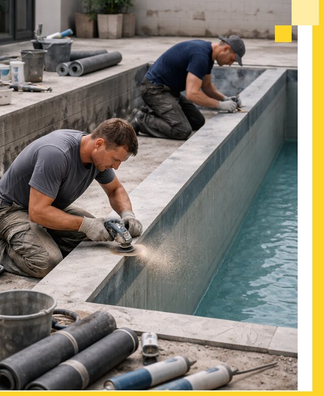 Профессиональный ремонт бассейнов под ключ в Печоре