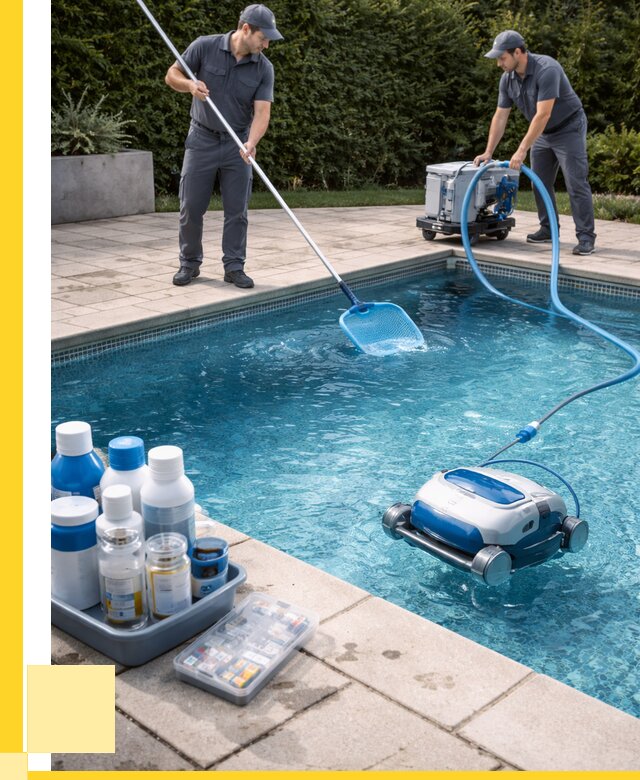 Чистка бассейнов в Печоре роботами, от 4582 р. | ЭриданПчр