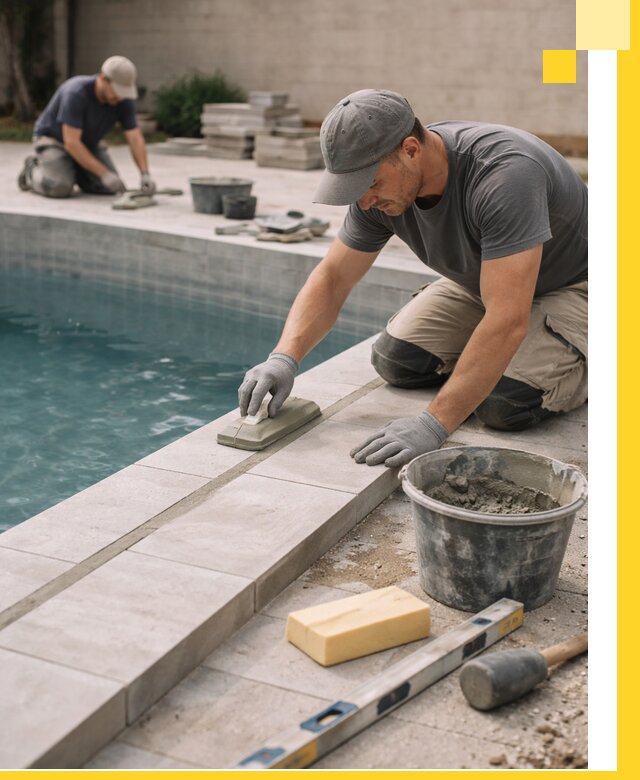 Отделка бассейнов в Печоре: декоративная отделка и гидроизоляция