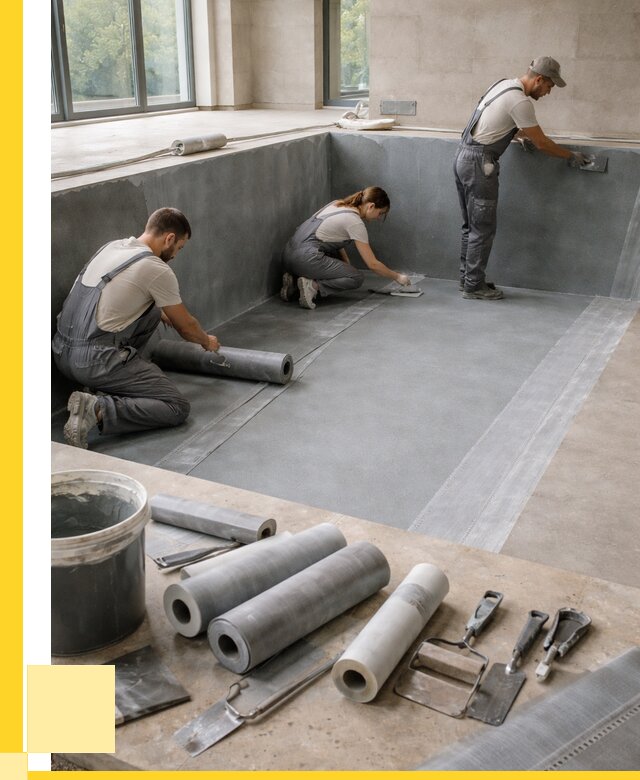 Гидроизоляция бассейнов в Печоре от 2036 р., ЭриданПчр