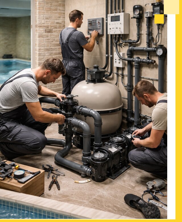 Комплексное оборудование для бассейнов под ключ в Печоре