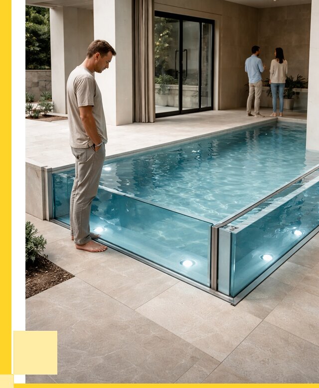 Стеклянные бассейны в Печоре от 1221840 р. | ЭриданПчр — мозаика