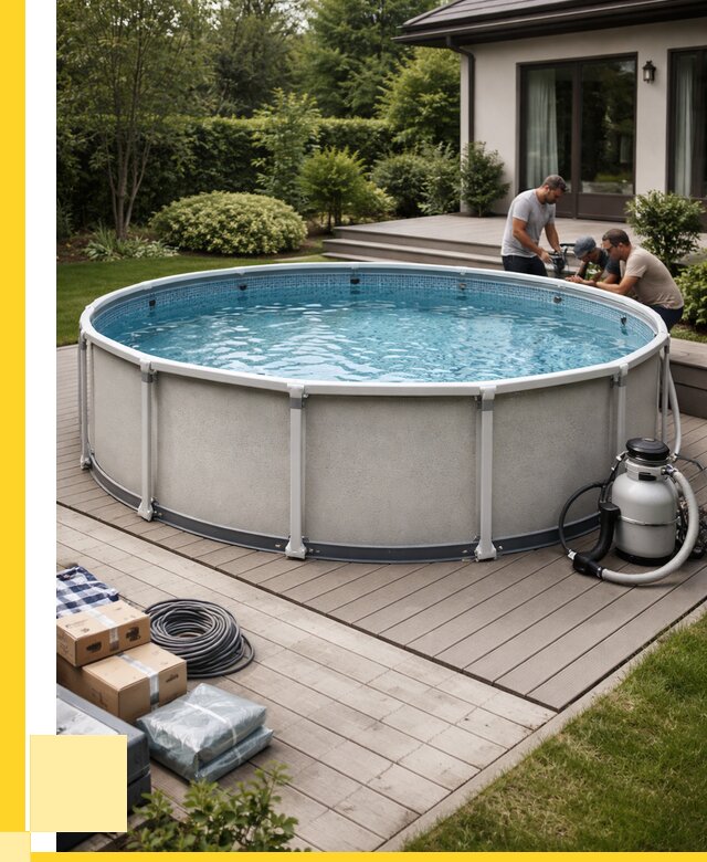 Купить каркасные бассейны в Печоре от 45819 р. | ЭриданПчр