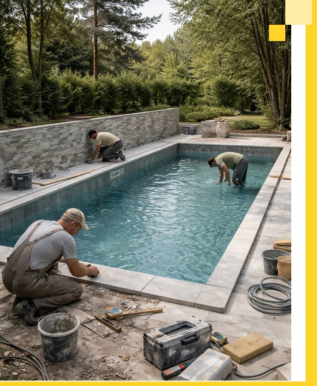 Проектирование и строительство частных бассейнов в Печоре