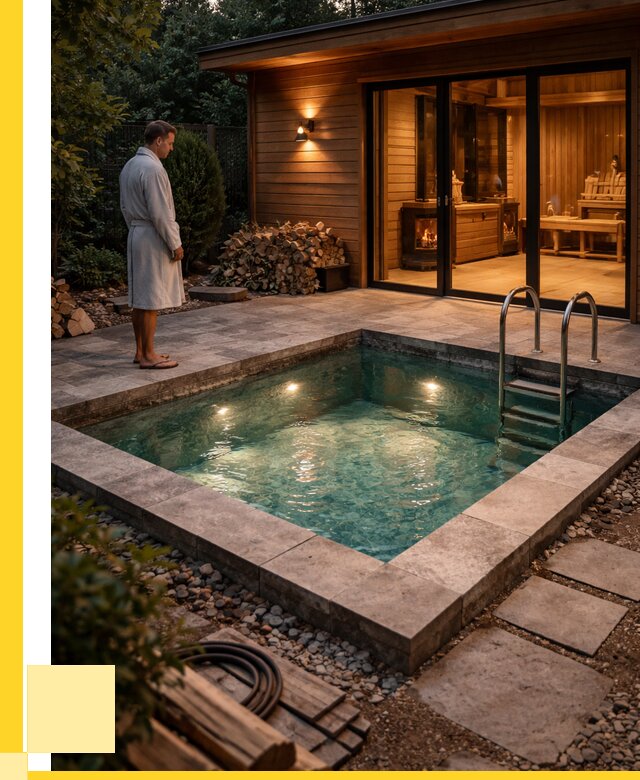 Бани с бассейном под ключ в Печоре от 96729 р. | ЭриданПчр