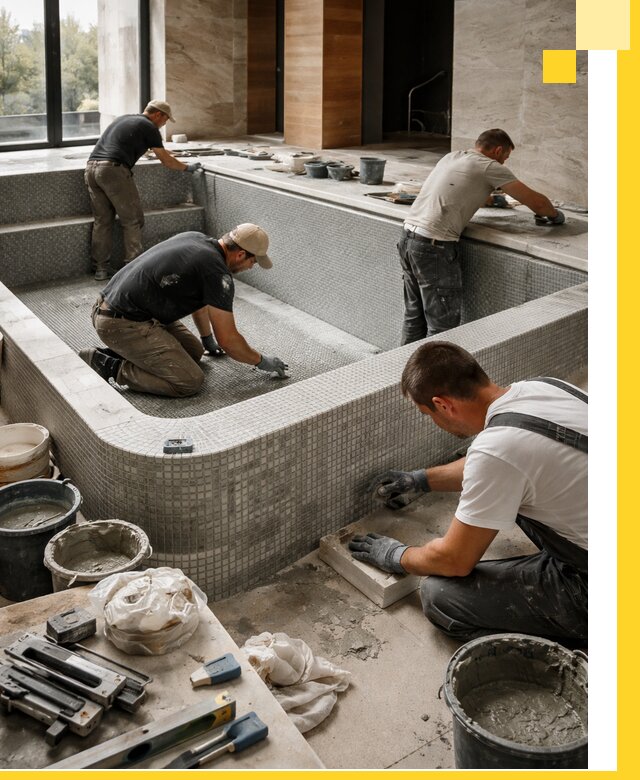 Строительство и установка СПА бассейнов под ключ в Печоре