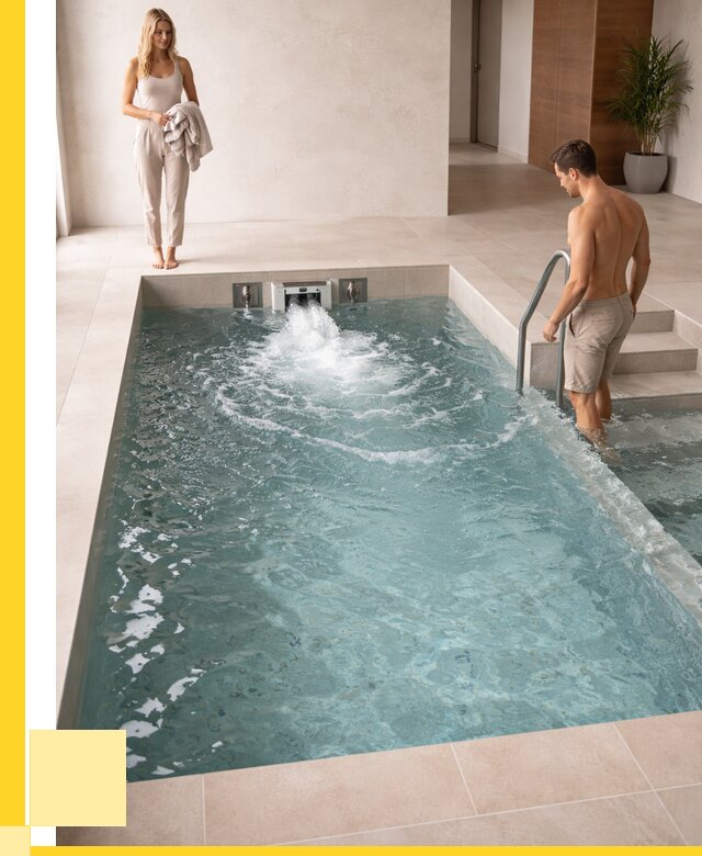 Бассейн с противотоком в Печоре от 254550 р. | ЭриданПчр