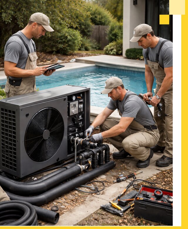 Проектирование и установка тепловых насосов для бассейнов в Печоре