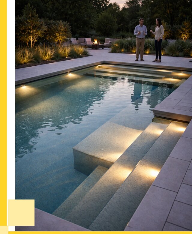 Освещение бассейнов в Печоре под ключ от 25455 р. | ЭриданПчр