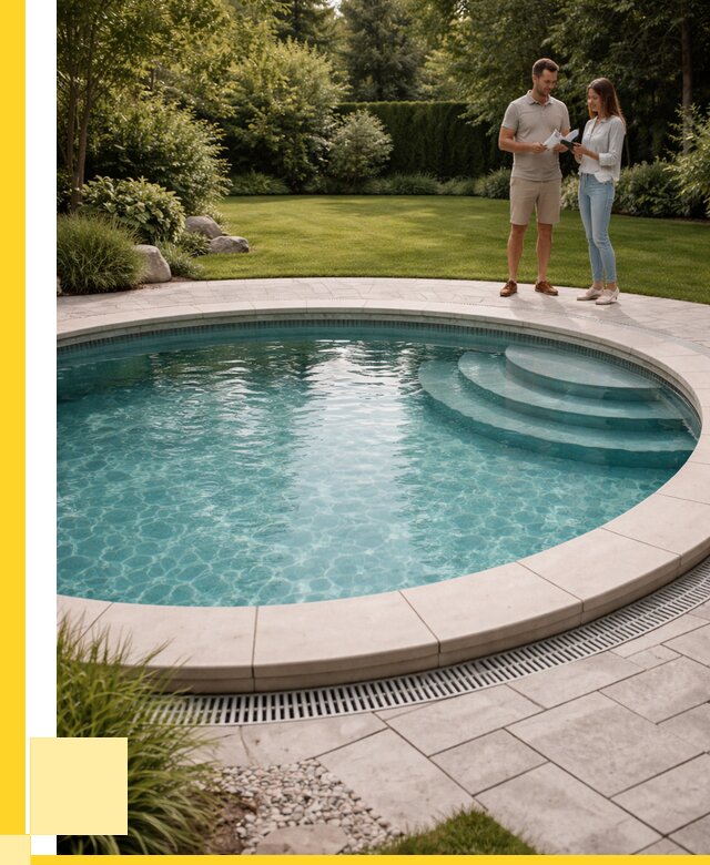 Круглые каркасные бассейны купить в Печоре от 254550 р. | ЭриданПчр