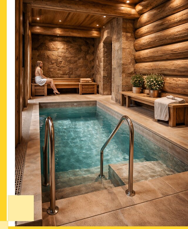 Аренда бани с бассейном в Печоре от 1527300 р. | ЭриданПчр