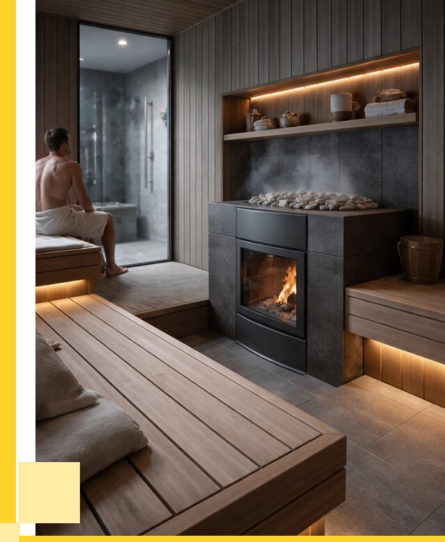 Проект сауны в частном доме в Печоре от 35637 р. | ЭриданПчр