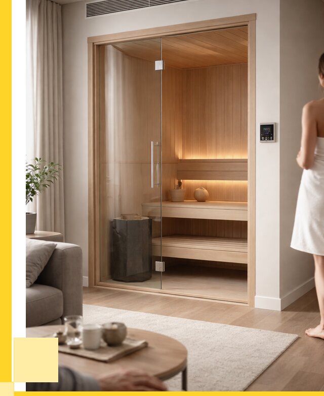 Сауна в квартире под ключ в Печоре от 122184 р. ЭриданПчр