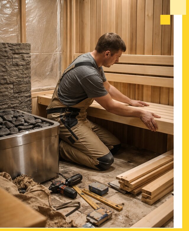 Сауны для дома под ключ с проектированием и монтажом в Печоре