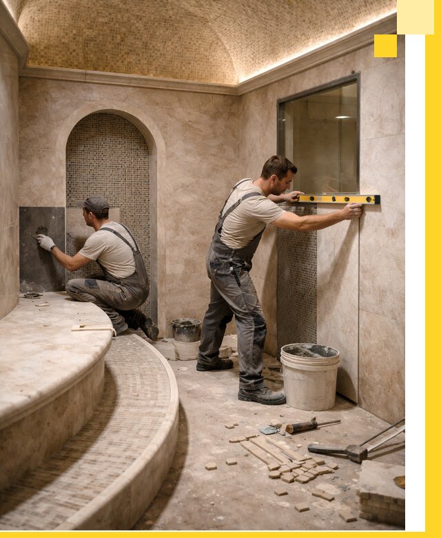 Проектирование и строительство саун с хамамом под ключ в Печоре