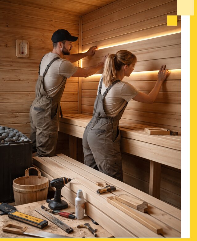 Дизайн саун и бань под ключ с индивидуальным проектом в Печоре