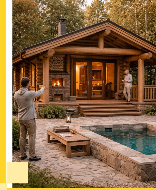 Проекты бань и хамам в Печоре от 25455 р. | ЭриданПчр