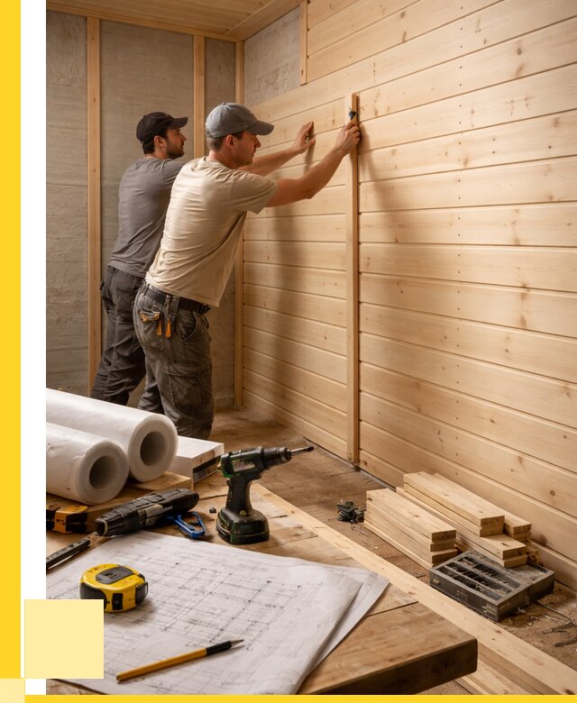 Обшивка бани вагонкой в Печоре от 1222 р., ЭриданПчр