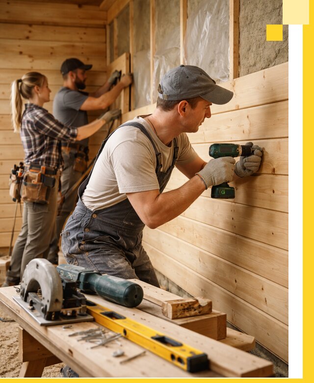 Обшивка бань под ключ в Печоре: отделка стен и потолков