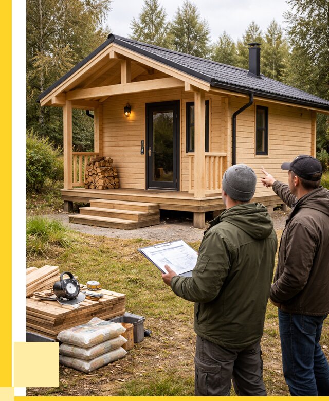 Каркасные бани под ключ в Печоре от 305460 р. | ЭриданПчр