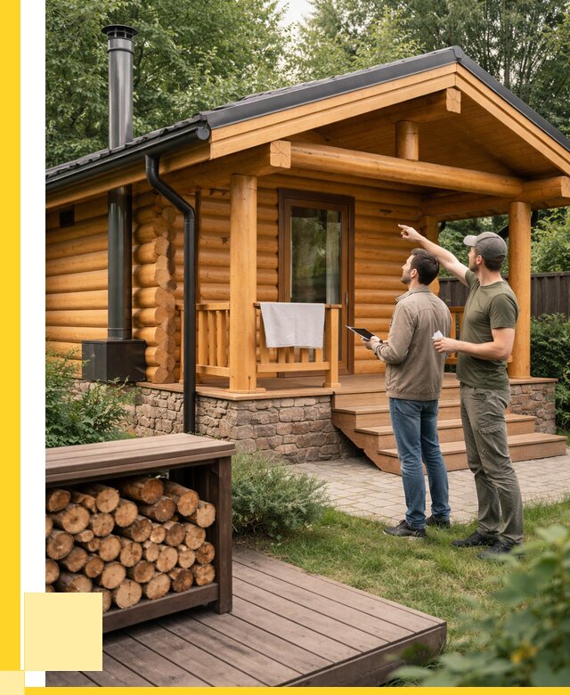 Бани для дачи под ключ в Печоре от 254550 р. | ЭриданПчр