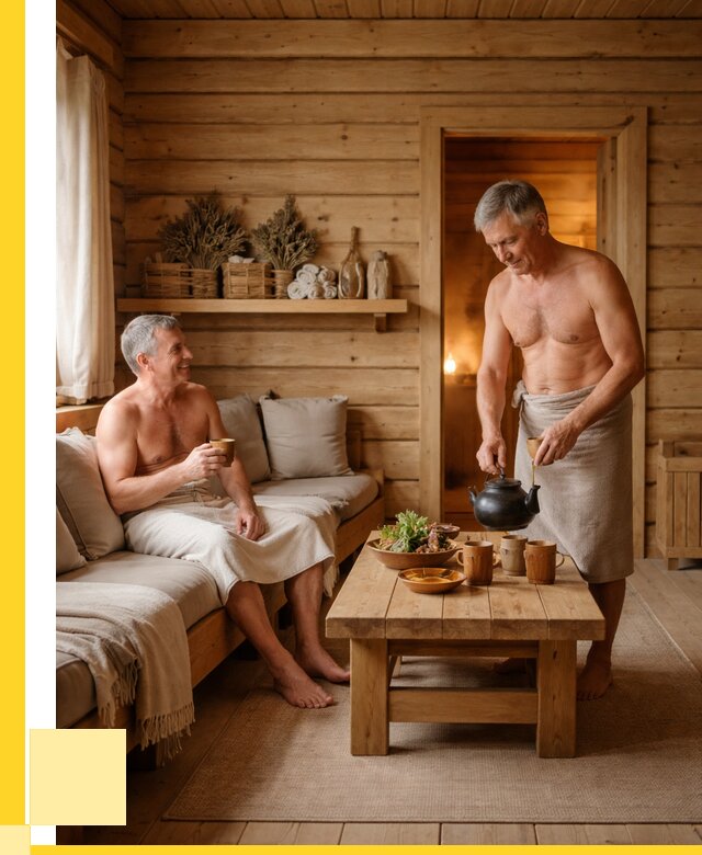 Бани с комнатой отдыха под ключ в Печоре от 458190 р. | ЭриданПчр