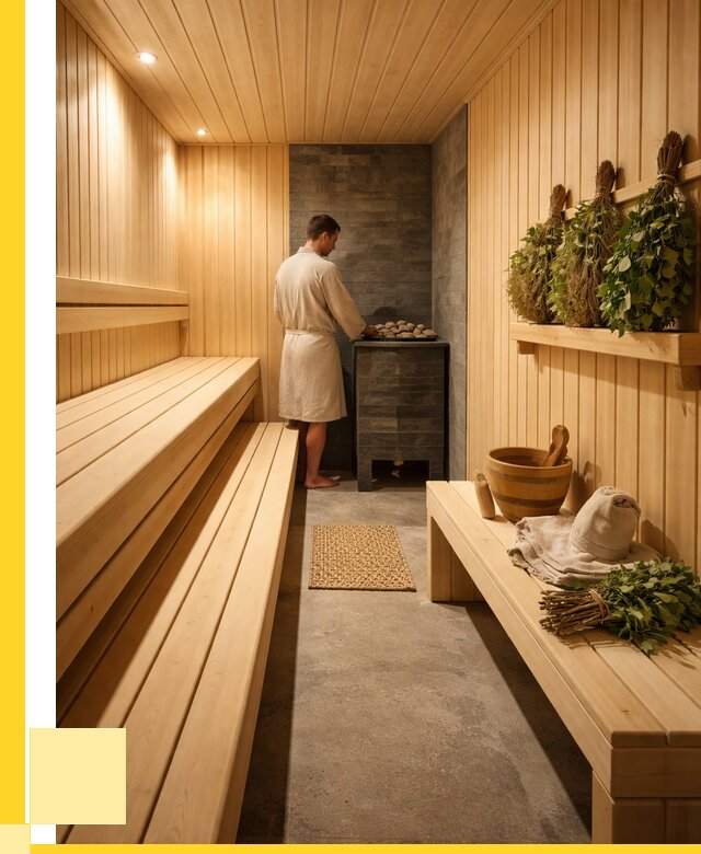 Отделка парной под ключ в Печоре от 356370 р. | ЭриданПчр